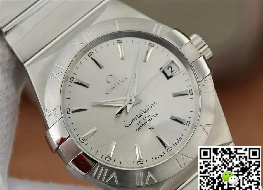 Omega Constellation 123.10.38.21.02.001 VS Factory 1:1 Best Edition Replica Watch White Dial
